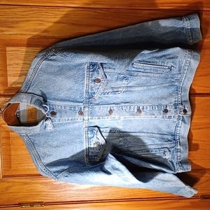 Vintage Levi Strauss & Co. Original Authentic Red Label Denim Blue Jean Jacket